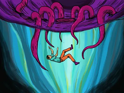 Dream/ Illustration series animation branding concept art design graphic design illustration photoshop ui vector