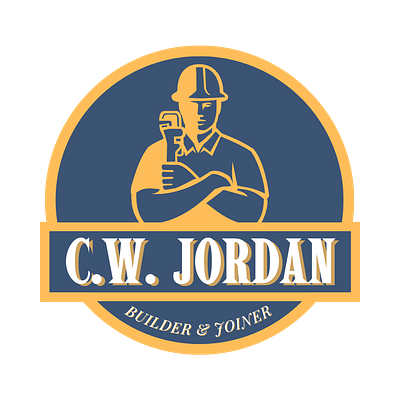 C.W. Jordan logo graphic design logo
