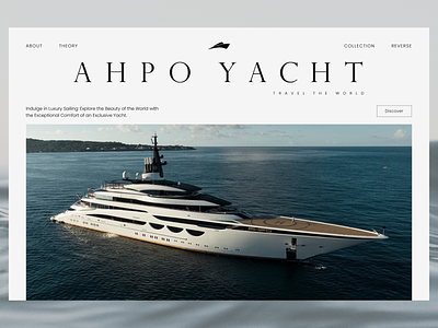 LÜRSSEN - Luxury Yacht Company Website Design branding company company profile landing page layout luxury minimalist modern ship travel ui ui design ux web design web layout webdesign website website design website layout yacht