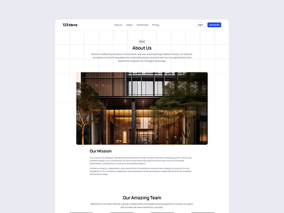 About Page about page clean design kit design system figma page template ui ui kit