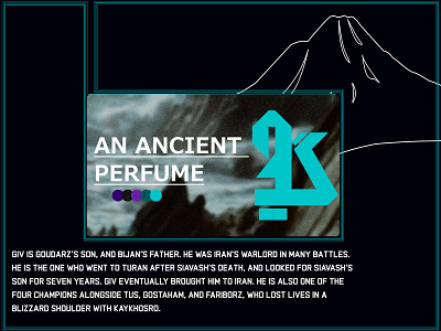 Perfume site branding design graphic design typography ui ux