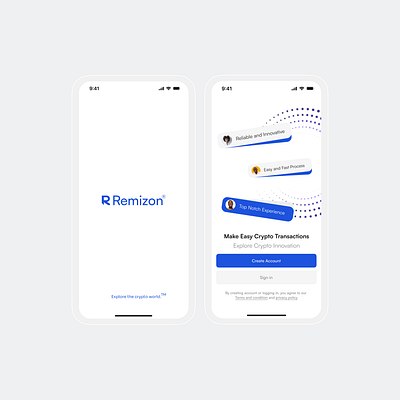 Crypto design exploration blockchain crypto mobile onboarding productdesign ui uidesign ux uxdesign