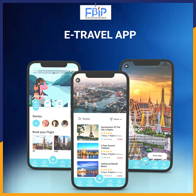 E-TRAVEL APP UI makemytrip travel app ui