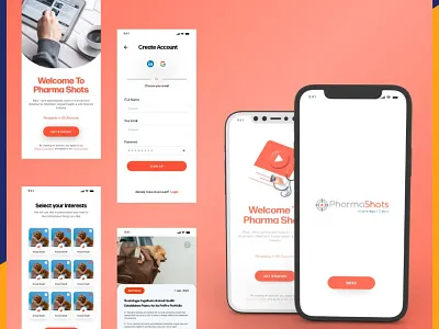 News Shots App UI flutter in shorts short news app