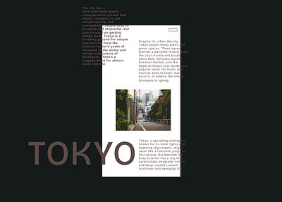 Tokyo animation brand brand identity branding design graphic design icon logo pictogram tokyo travel typo typography ui ux web design webdesign