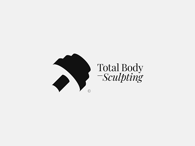 Total Body Sculpting 2.5d branding clean design graphic design grid logo logomark logos logotype mark marks minimal minimalogo