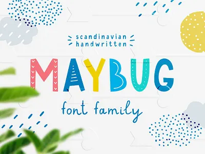 Maybug Latin & Cyrillic scandi fonts duo family folk font grotesque hand drawn handwritten lettering maybug nord nordic scandi scandinavian typeface