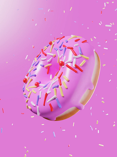 Donut animation 3d 3danimation 3dart blender