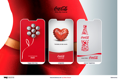 Coke CREATOR coke creator graphic design red webdesign