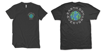 Earth Day 2024 80s aesthetic 80s design 8bit art apparel design apparel graphics earth day earth day 2024 earth design earth sticker pixel art t shirt design tshirt design