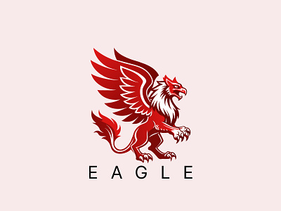 Eagle Logo branding design eagle eagle design eagle graphic eagle graphic design eagle logo eagle vector logo design graphic design griffin griffin graphic griffin logo griffin logo design illustration logo vector