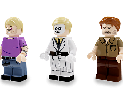 'Hawkeye Minifigures' LEGO render art design graphic design hawkeye lego minifigures