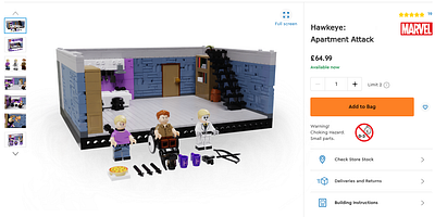 'LEGO Hawkeye Set' edit art edit graphic design lego