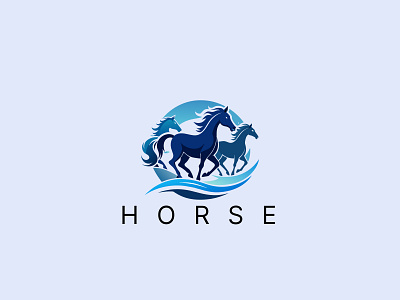 Horse Logo animal animal logo design branding design graphic design horse horse design horse graphic horse graphic design horse logo horse logo design horse vector logo illustration logo unicorn unicorn design unicorn graphic design unicorn logo design vector