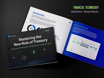 Financial Tech Guide Resource booklet branding brochure design financialtech guide