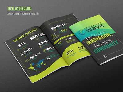 Annual Report Booklet annualreport booklet brandawareness branding brochure program report tech