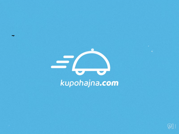 Ku po hajna - Logo Animation amej amer amermiftari amko animated animation delivery design ku po hajna kupohajna logo service