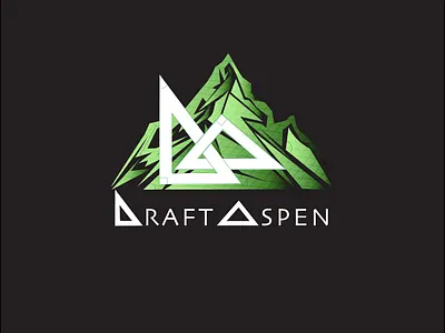 Draft Aspen Logo graphic design logo