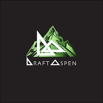 Draft Aspen Logo graphic design logo