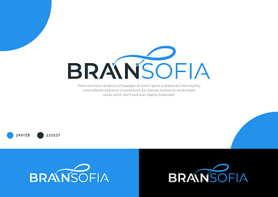 BRAINSOFIA - Logo Design brain logo eye catching logo logo logo design minimall logo modren logo technology logo unique logo wordmark