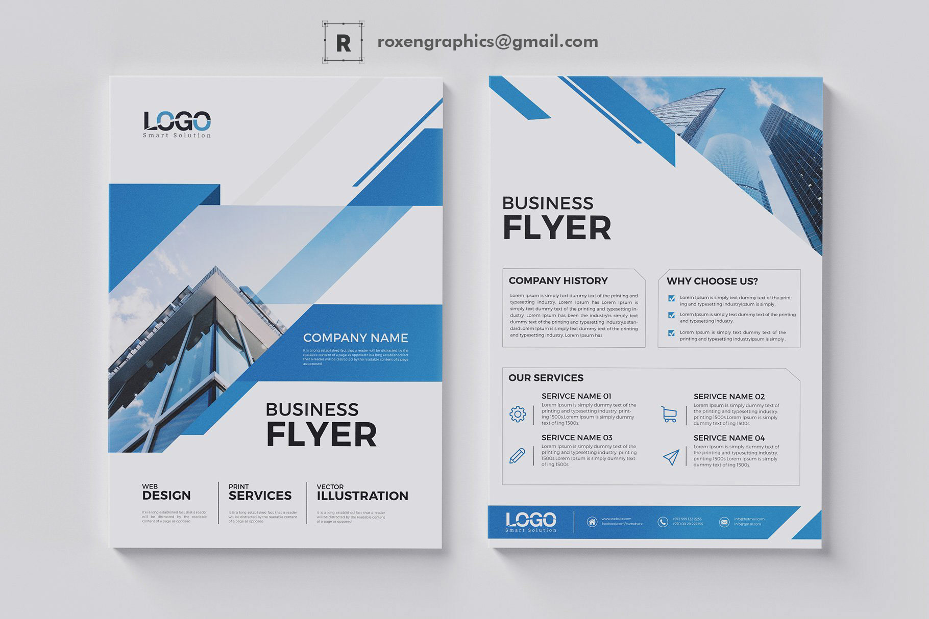 Example of Creative And Professional Flyer Design