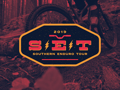 Southern Enduro Tour logo mountain bike mtb typography