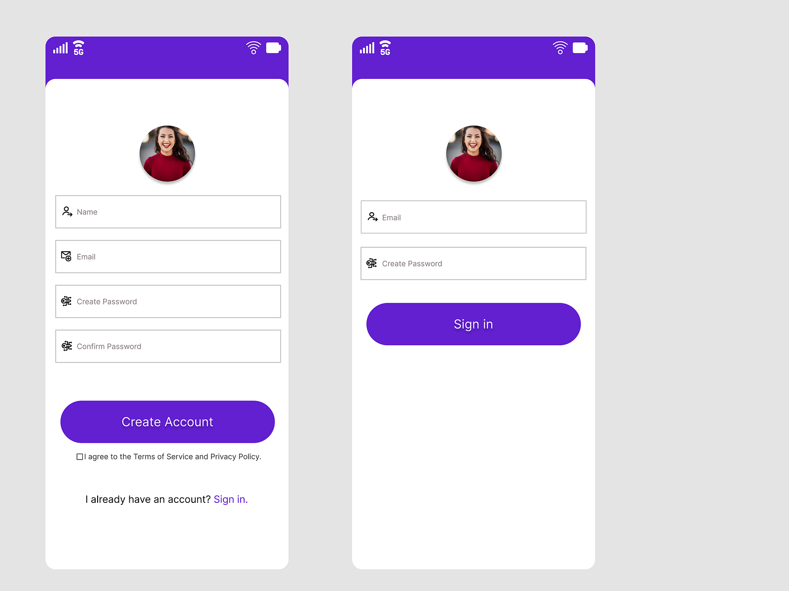 My first task for DailyUI - Registration form by Khushali Adhiya on ...