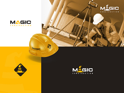 MAGIC CONSTRUCTION LOGO brandidentity branding corporateidentity graphicdesign identitydesign logo logodesign logodesigner logofolio logoinspiration logoinspo pixiirodesign visualidentity