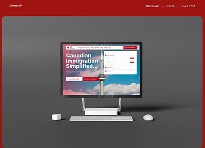 Up Immigration - Website Redesign product design ui