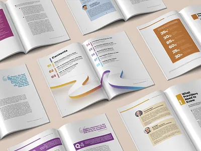 Value-based Healthcare Publication branding graphic design healthcare magazine publication