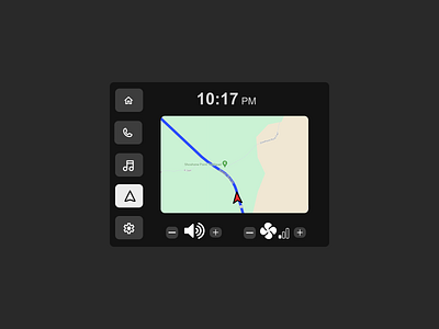 Daily UI 034: Car Interface 034 car interface daily ui ui