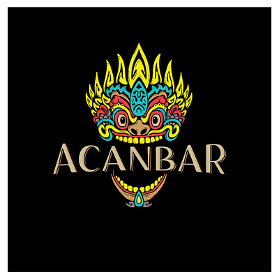 ACAN GOD LOGO acan acangod bar culture god illustration logo mayan mexican vector
