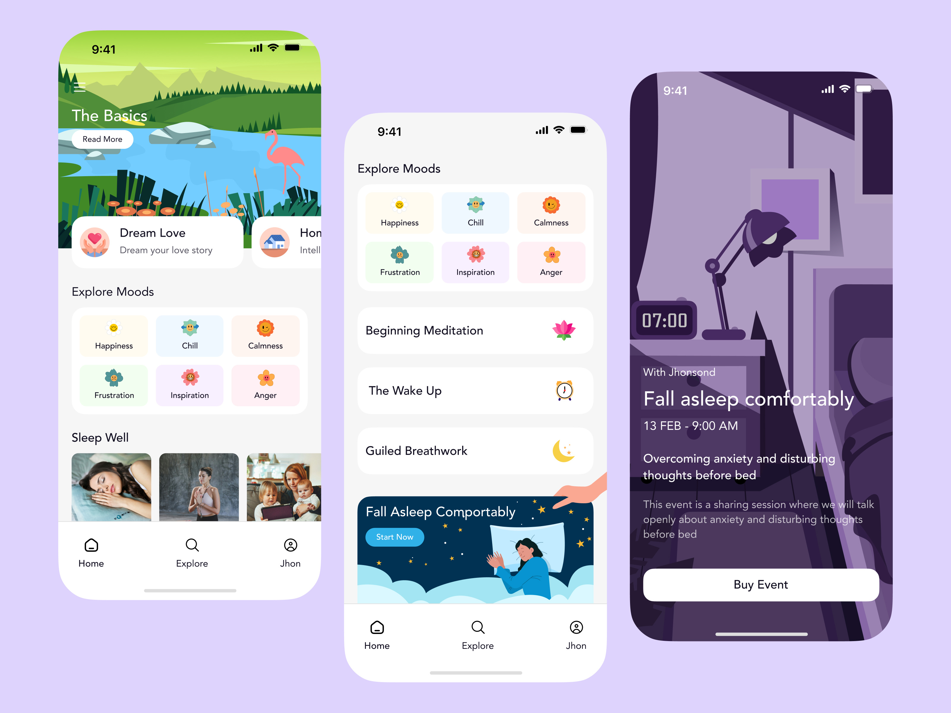 Example of Mobile App Design