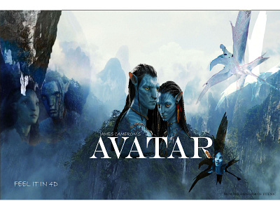 MOVIE POSTER | AVATAR adobe photoshop avatar avatarmovie design graphic design graphics movie post movieposter visulity