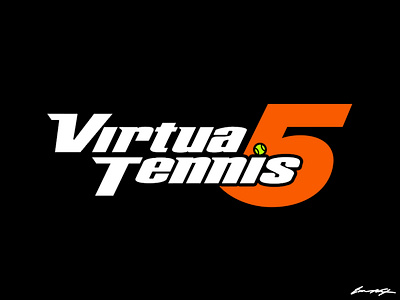 Virtua Tennis 5 [logo concept] logo sega sports tennis virtua tennis