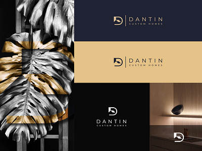 Dantin Custom Homes Logo brandidentity branding corporateidentity graphicdesign identitydesign logodesign logodesigner logofolio logoinspiration logoinspo pixiirodesign visualidentity