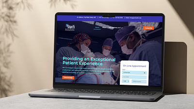 Doctor and clinic website design content heavy website transportation