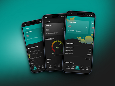 Mobile Banking app app banking design mobile mockup ui ux