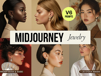 Midjourney Prompts for Editorial Luxury Jewelry Portraits aesthetic midjourney prompts ai ai prompts beauty editorial fashion jewelry midjourney midjourney prompts