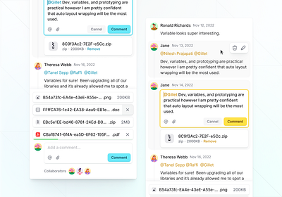 Templates / Comment comment design figma product design ui ui kit