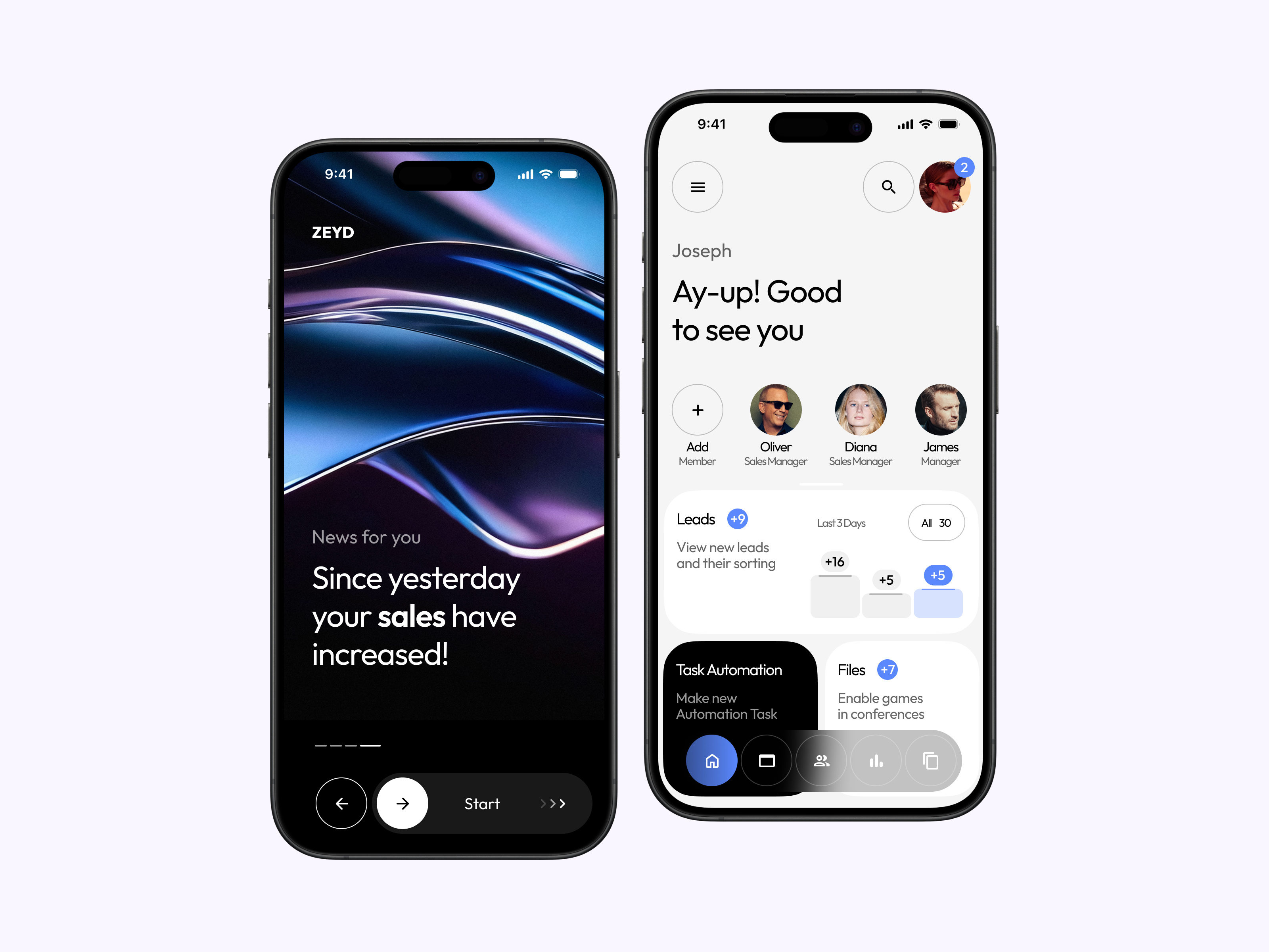 Example of App Design