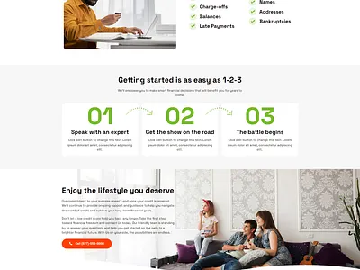 Best Credit Repair Lead Generation Landing Page landing page lead generation template wordpress