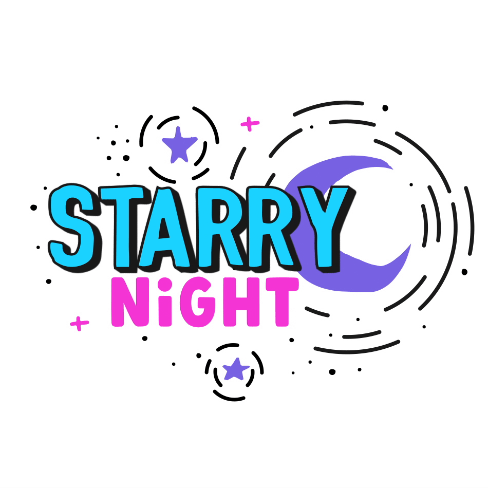 Starry Night animation graphic design motion graphics