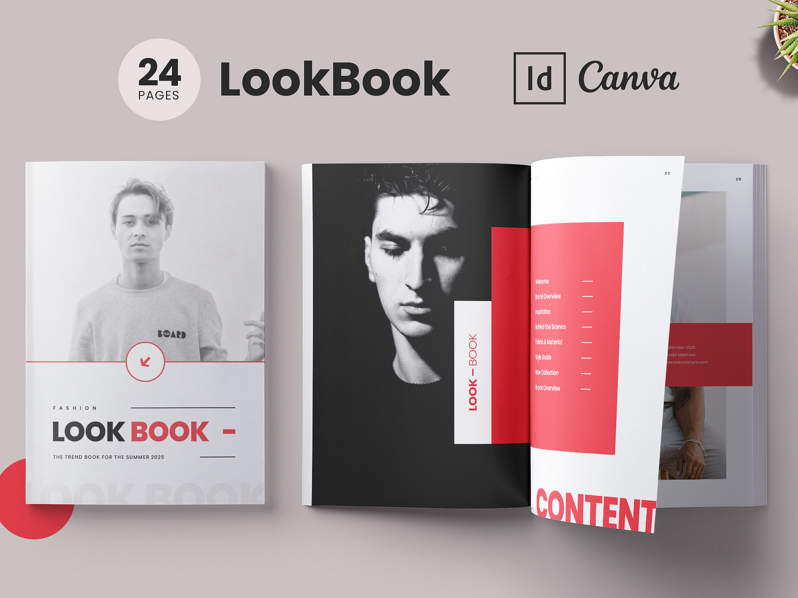 Fashion Lookbook CANVA by Pixelpick on Dribbble