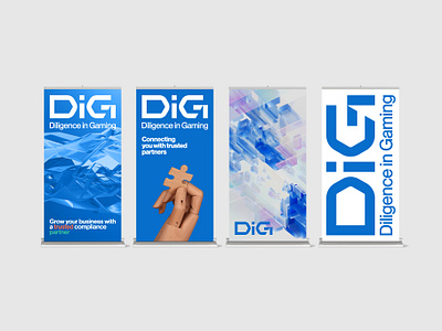 DiG - Diligence in Gaming branding brochure compliance graphic design iconography identity law logo regulatory visual identity web web design website