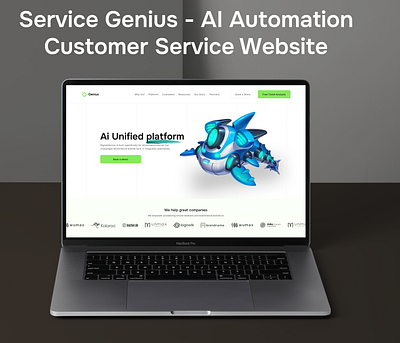 Service Genius - AI Automation Customer Service Website ai ai landing page