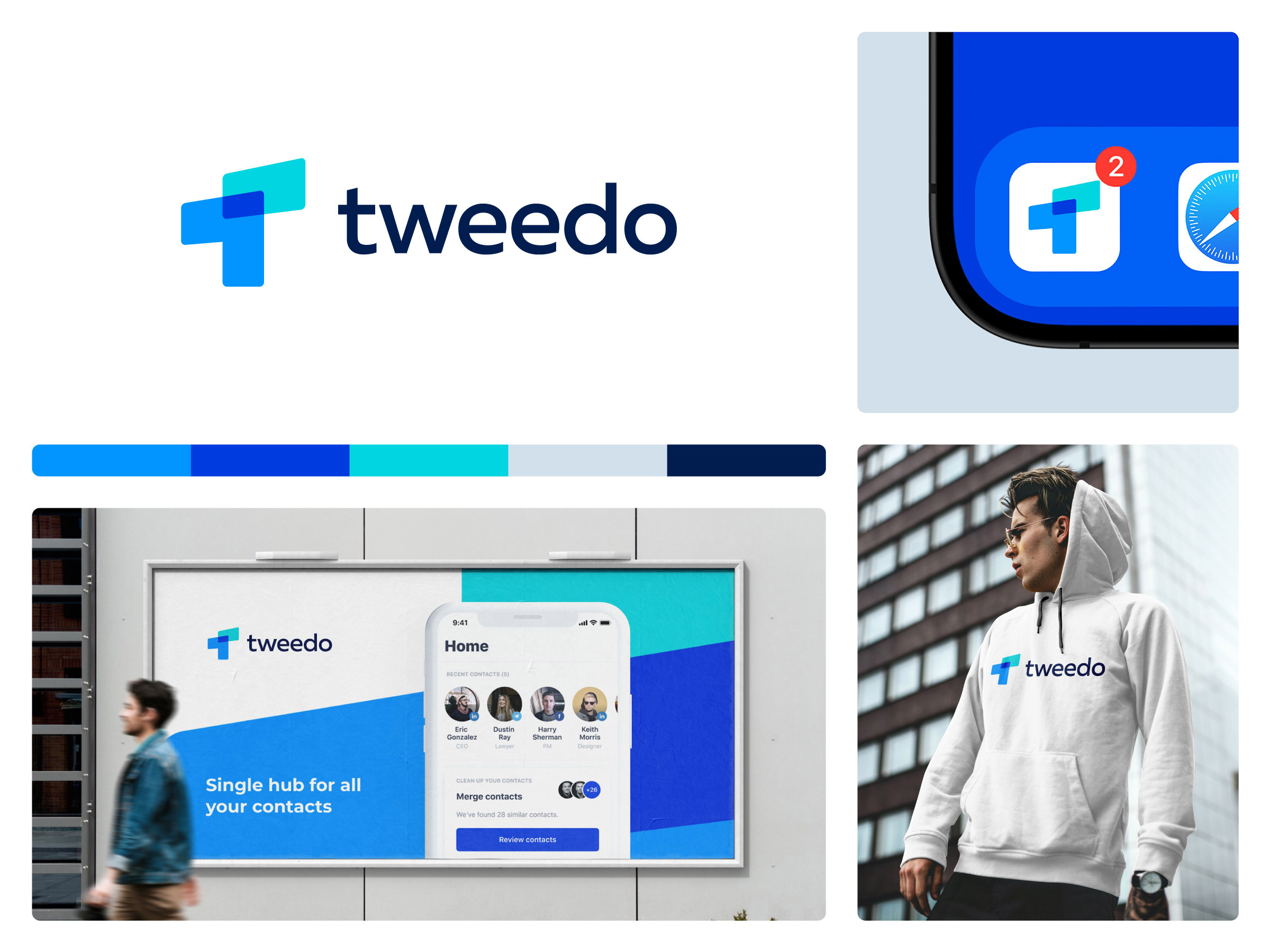 Tweedo – Branding for a Contact Management Platform