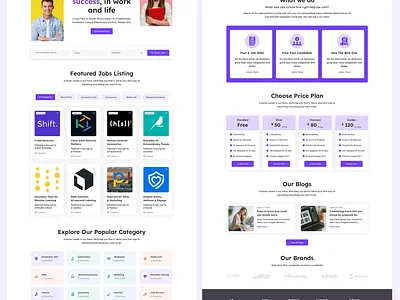 Job Board Platforms jobboard jobboardplatform jobhiring landingpage ui uiux uiuxdesign webdesign weblandingpage website webui webuidesign