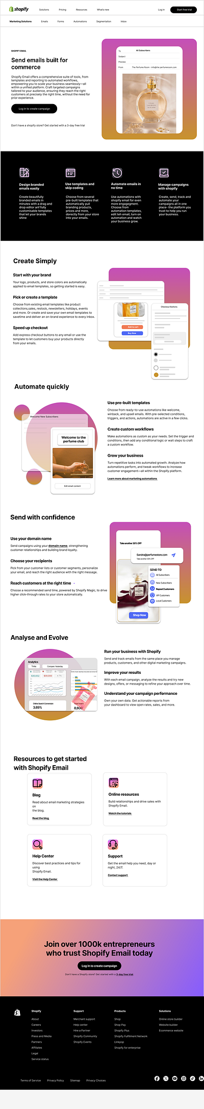 Shopify E-mail Template