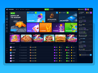 Casino Originals affiliates betting ui casino banners casino games casino jackpot casino originals casino ui crush game crypto bet csgo csgo gambling gambling ui game casino ui igaming design igaming ui jackpot originals online gambling web casino web casino design web design gambling